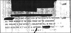Documents déclassifiés : révélations sur le coup d’État au Chili contre Allende, Information Afrique Kirinapost