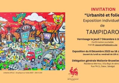 Vernissage de « Urbanité et Folie » le 7 décembre, Information Afrique Kirinapost