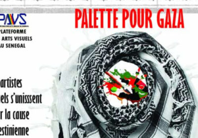 Fresque pour Gaza à Dakar, Information Afrique Kirinapost