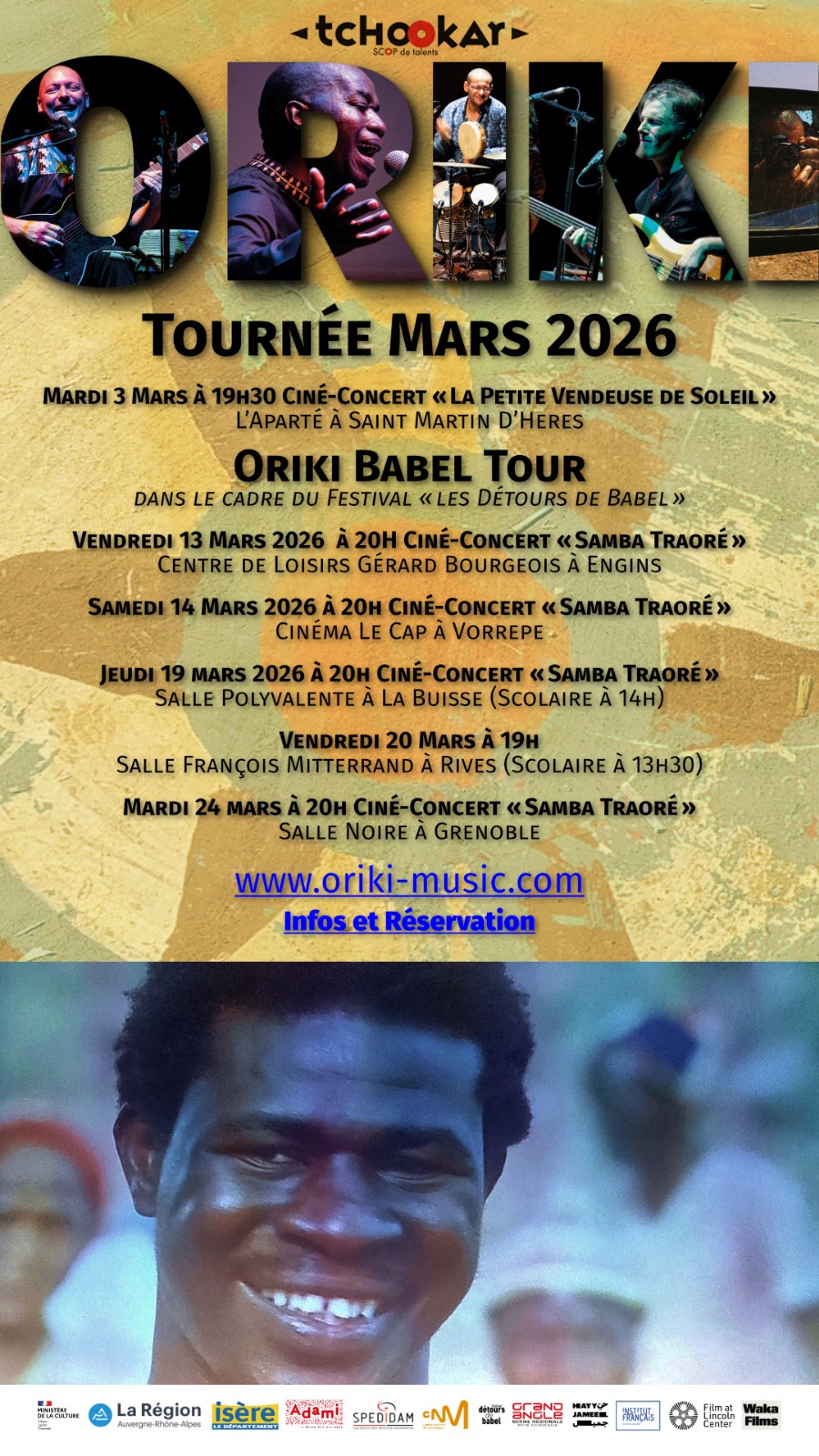 Ciné-concert: Oriki & Woz Kaly adapte une oeuvre majeure d’Idrissa Ouedraogo, Information Afrique Kirinapost