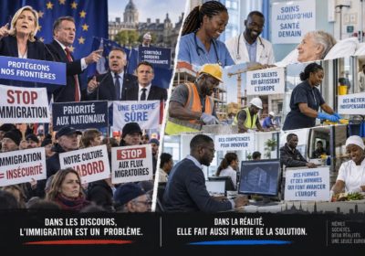 Tout en faisant appel à l’immigration, l’Europe vieillissante déploie une rhétorique anti-immigration !, Information Afrique Kirinapost