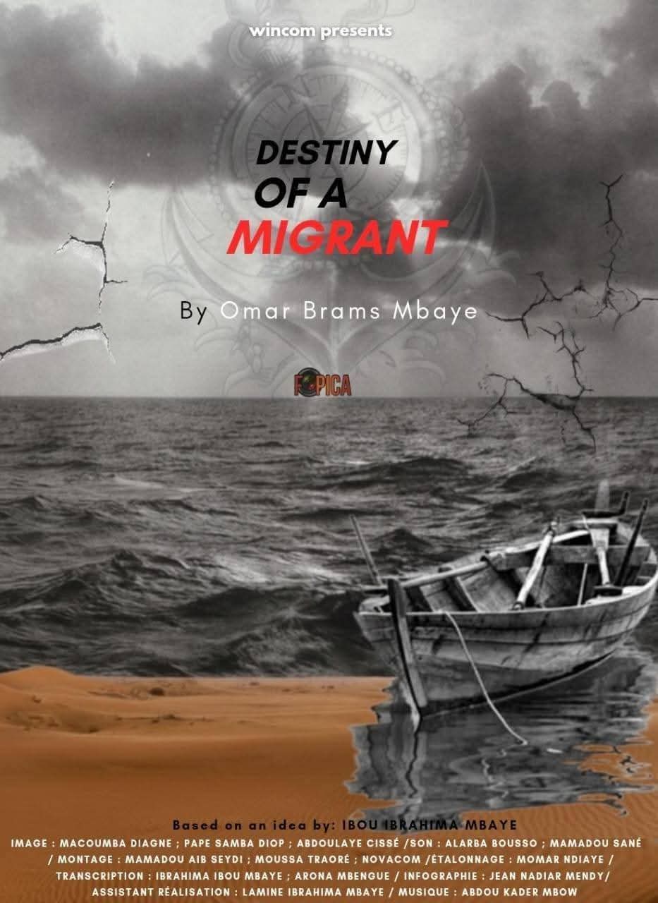 Destin d’un Migrant, du réalisateur Omar Brams Mbaye, «KAMA d’argent» des Rencontres Cinématographiques de Cotonou, Information Afrique Kirinapost