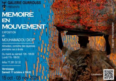 Le photographe Mouhamadou Diop expose «Mémoire en mouvement» à la galerie Ourrouss, Information Afrique Kirinapost