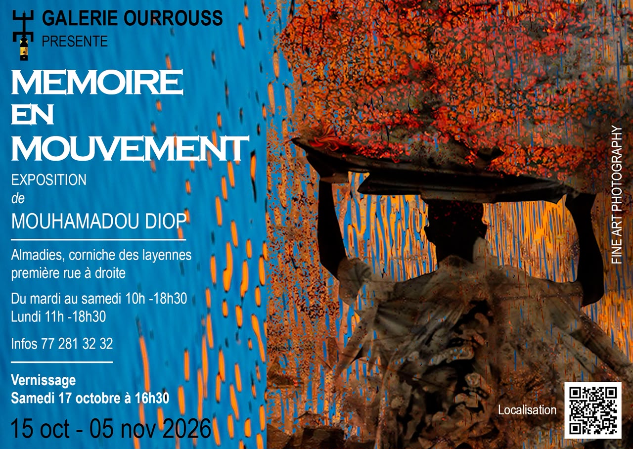 Le photographe Mouhamadou Diop expose «Mémoire en mouvement» à la galerie Ourrouss, Information Afrique Kirinapost