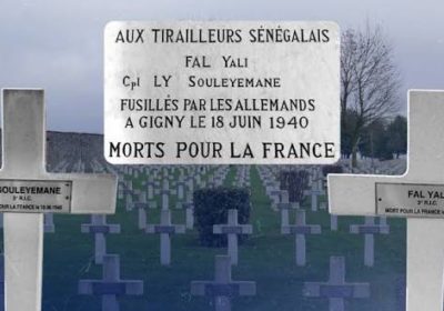 Deux tirailleurs exécutés sommairement par les allemands en juin 1940, honnorés, Information Afrique Kirinapost
