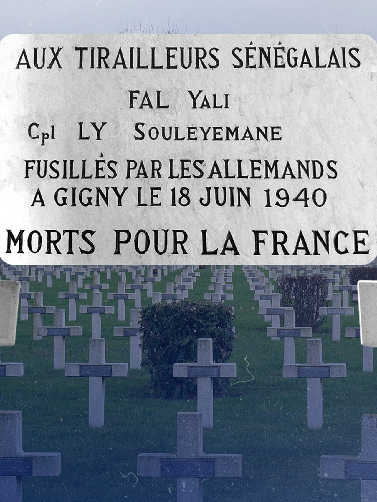Deux tirailleurs exécutés sommairement par les allemands en juin 1940, honnorés, Information Afrique Kirinapost